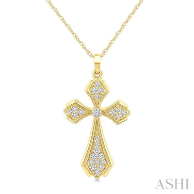 Cross Diamond Fashion Pendant