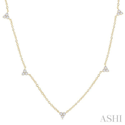 Diamond Station Necklace