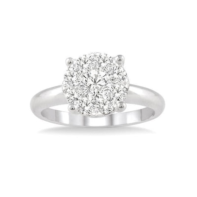 Lovebright Diamond Solitaire Engagement Ring