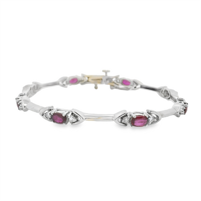 Ruby & Diamond Bracelet