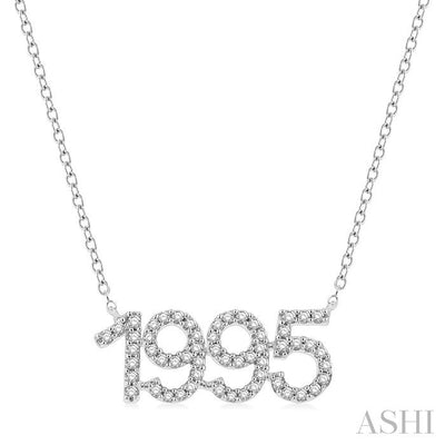 Date '1995' Diamond Necklace