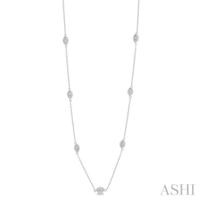 Diamond Station Necklace