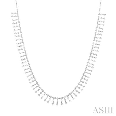 Spike Diamond Fashion Necklace