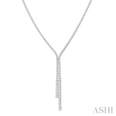 Diamond Lariat Y Necklace