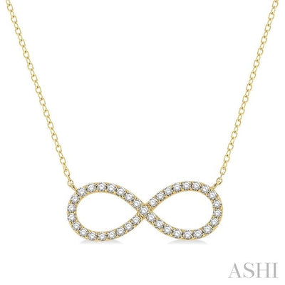 Infinity Diamond Pendant