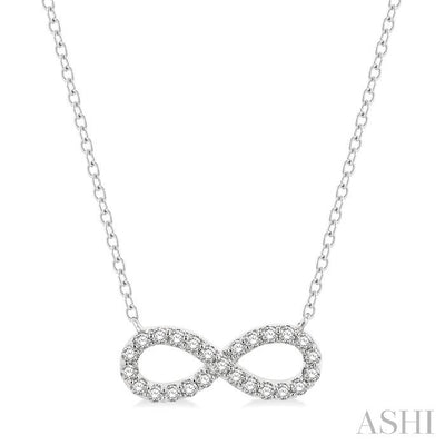 Infinity Diamond Pendant