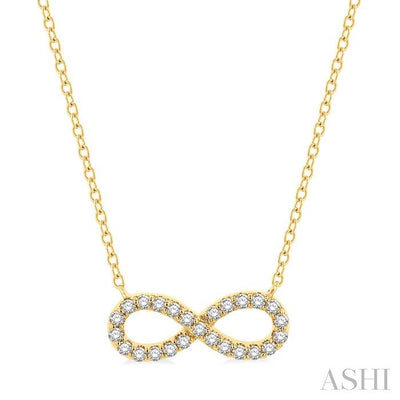 Infinity Diamond Pendant