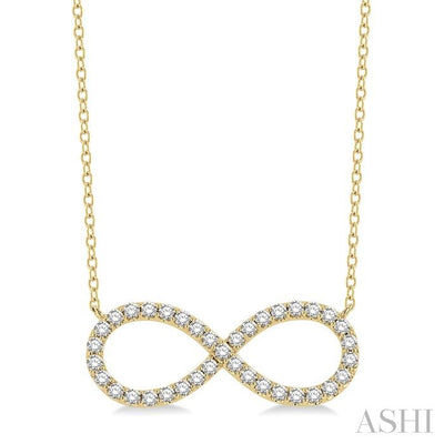 Infinity Diamond Pendant
