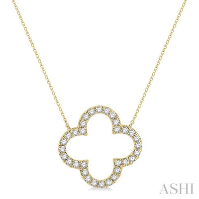 Clover Diamond Pendant