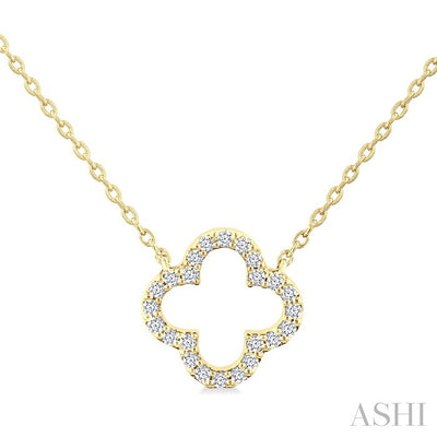 Clover Petite Diamond Fashion Pendant