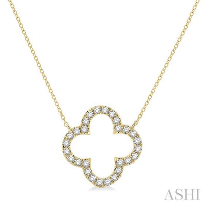 Clover Diamond Pendant