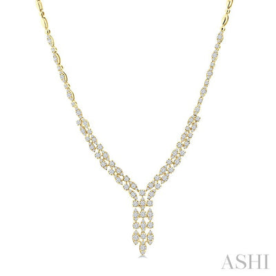 Diamond 'Y' Necklace