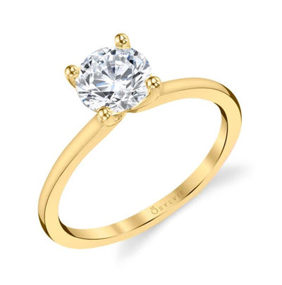 Round Diamond Solitaire Engagement Ring