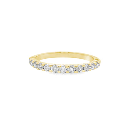 Shared Prong Anniversary Ring