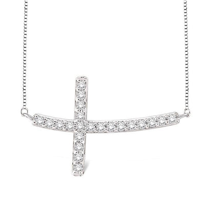 Diamond Cross Necklace