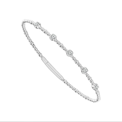 Diamond Bangle Bracelet