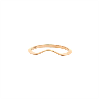 Curved Wedding Ring