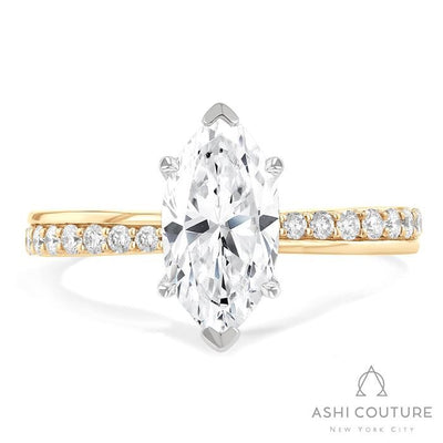 Couture Marquise Semi-Mount Engagement Ring