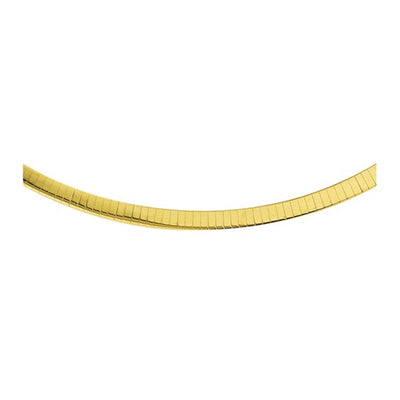 Flat Omega Necklace, 17"