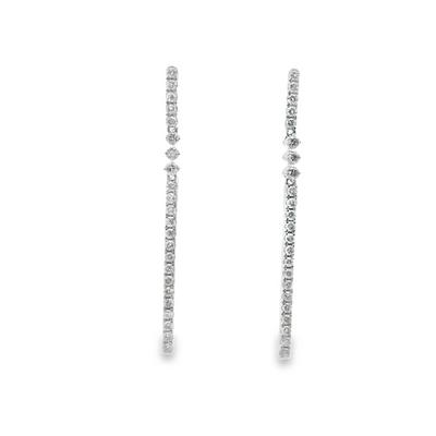 Diamond Drop Earrings