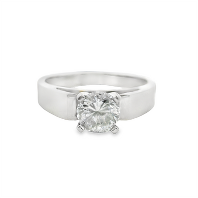 Round Diamond Solitaire Engagement Ring