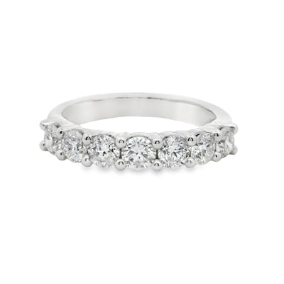 Seven-Stone Anniversary Ring