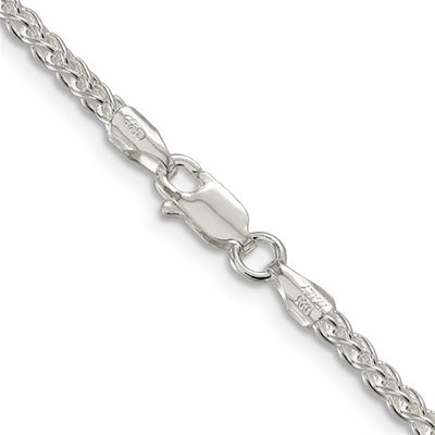 20" Sterling Silver Spiga Wheat Chain