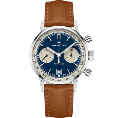 Hamilton American Classic "Intra-Matic Auto Chrono" Watch, 40 mm