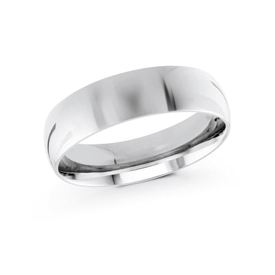 Men's High Polish Wedding Ring