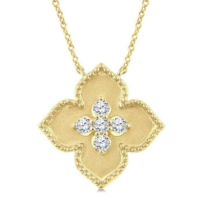 Diamond Medallion Necklace