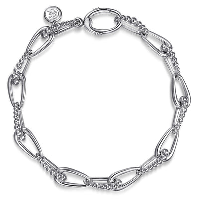 Sterling Silver Link Bracelet
