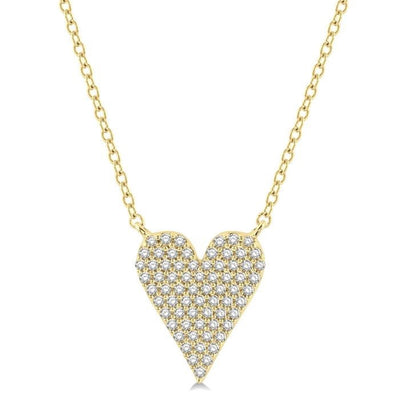 Heart Shape Diamond Necklace
