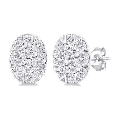 Lovebright Diamond Stud Earrings