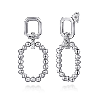 Bujukan Sterling Silver Drop Earrings