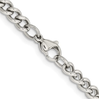 30" Stainless Steel Curb Chain