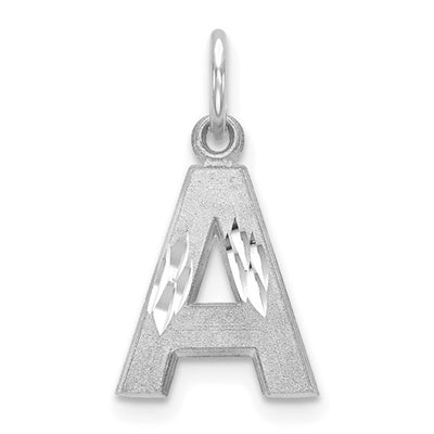 "A" Initial Pendant