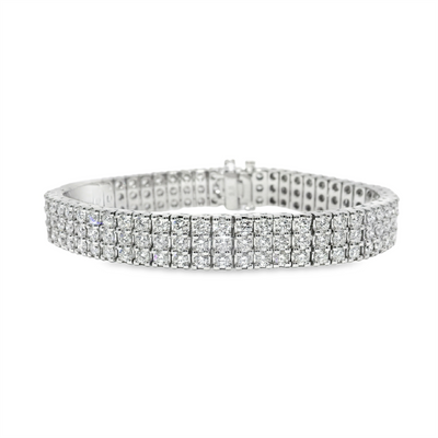Multi-Row Diamond Bracelet