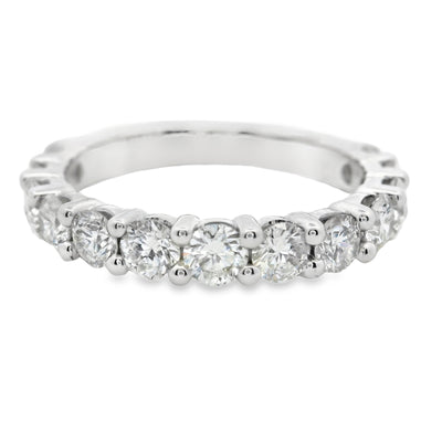 Shared Prong Anniversary Ring
