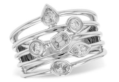 Mixed Shape Diamond Fashion Ring