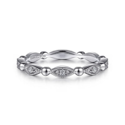 Bujukan Diamond Stackable Ring