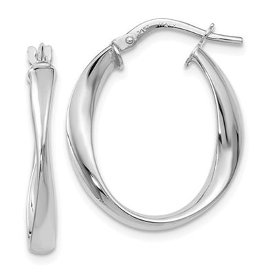 Twist Hoop Earrings