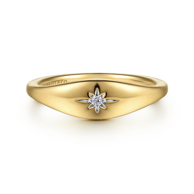 Diamond Signet Ring