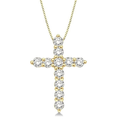 Diamond Cross Pendant
