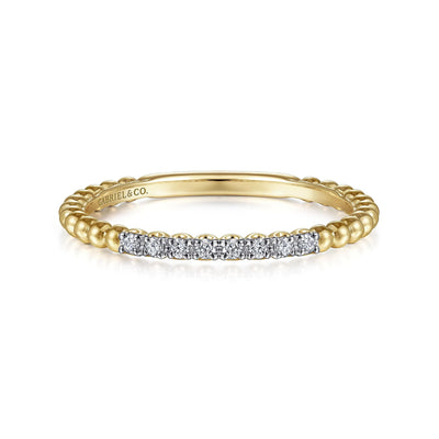 Bujukan Diamond Stackable Ring