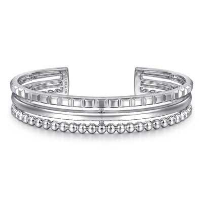 Bujukan Sterling Silver Bangle Bracelet