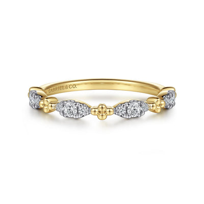 Bujukan Diamond Stackable Ring