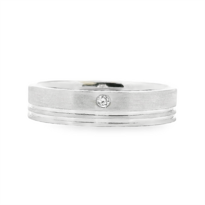 Men's Diamond Wedding Ring
