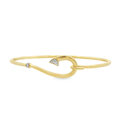 Diamond Bangle Bracelet