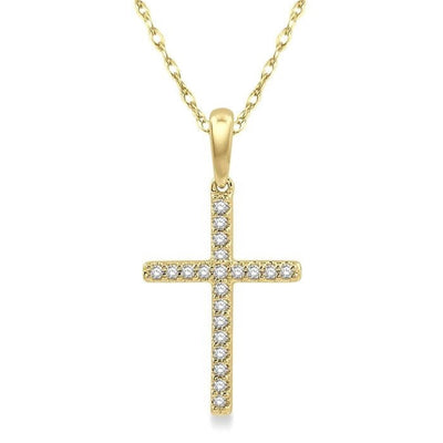 Diamond Cross Pendant