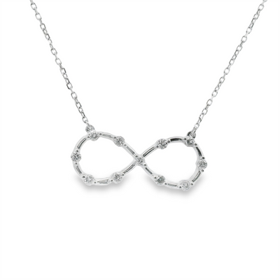 Diamond Infinity Necklace